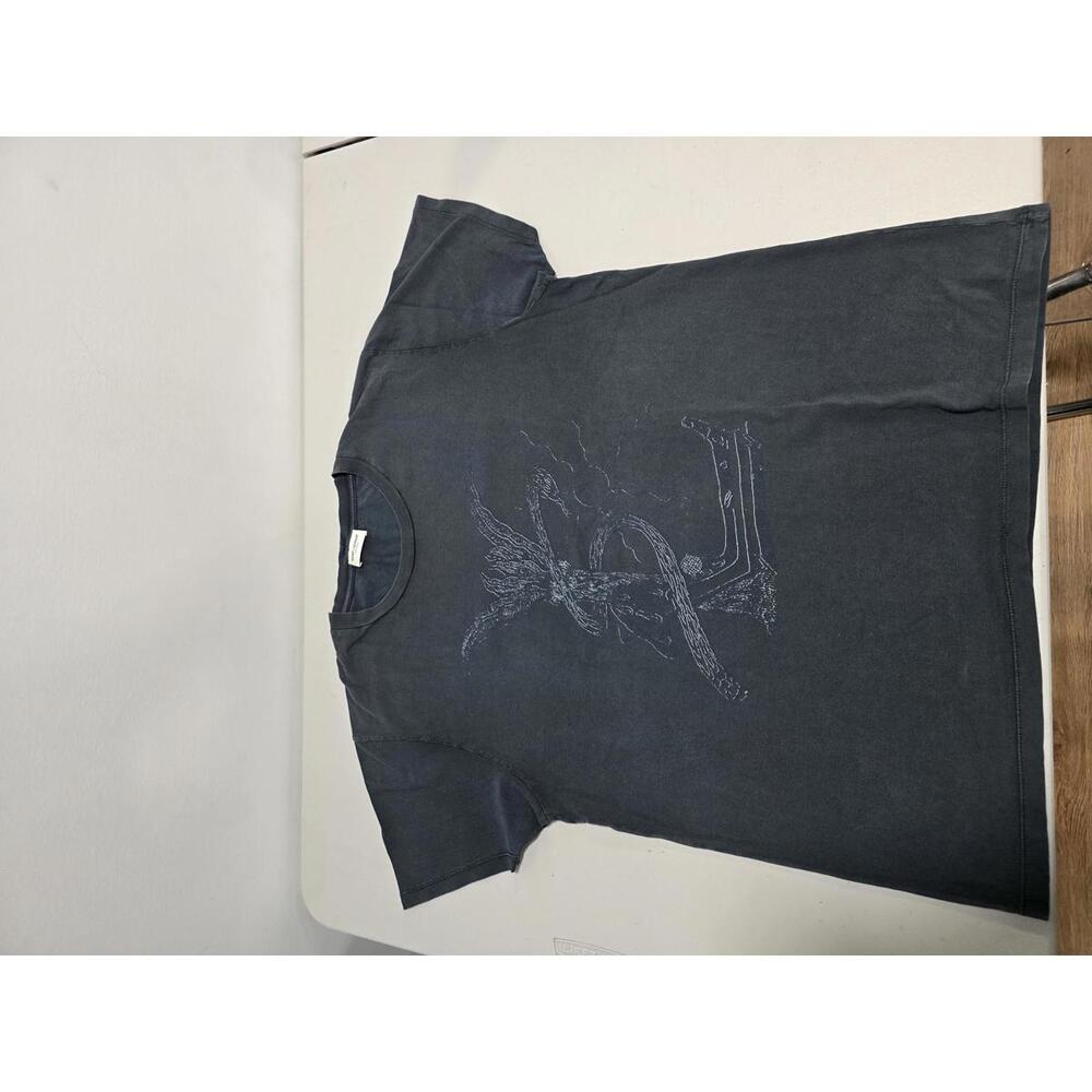 Saint Laurent Paris Graphic Logo T-Shirt – Black